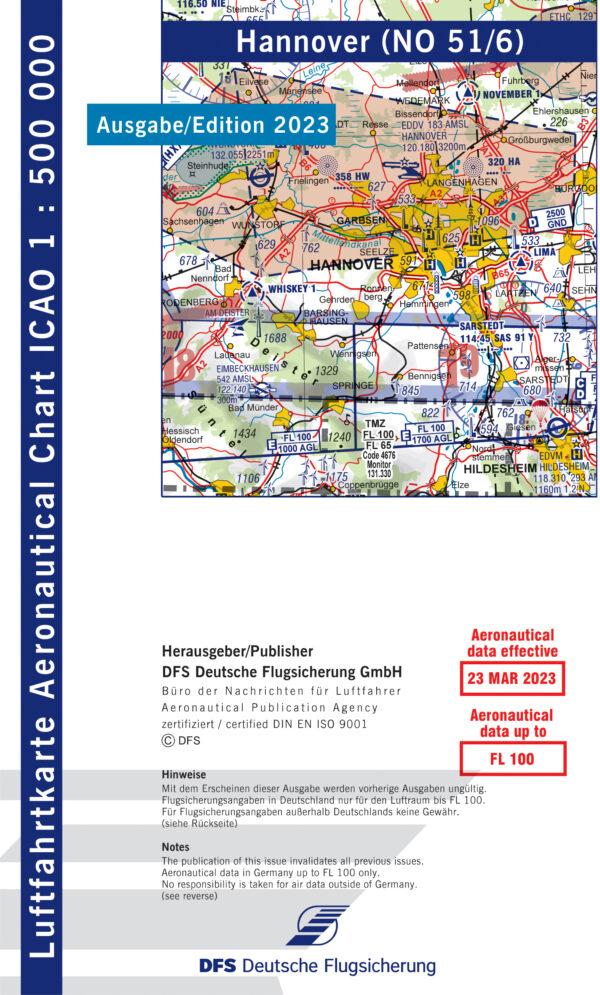ICAO Karte Hannover 2023