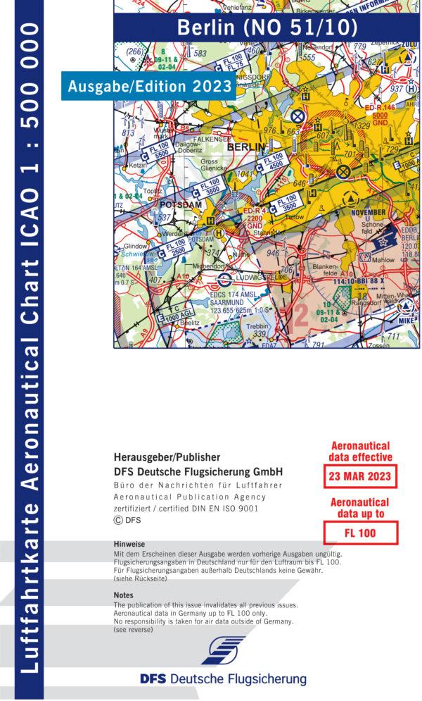 ICAO Karte Berlin 2023