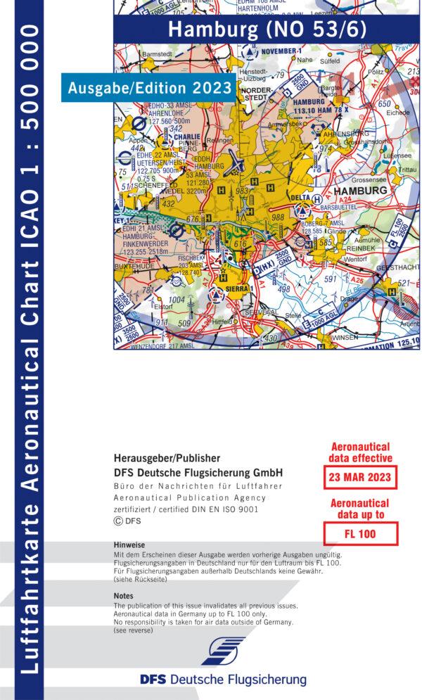 ICAO Karte Hamburg 2023