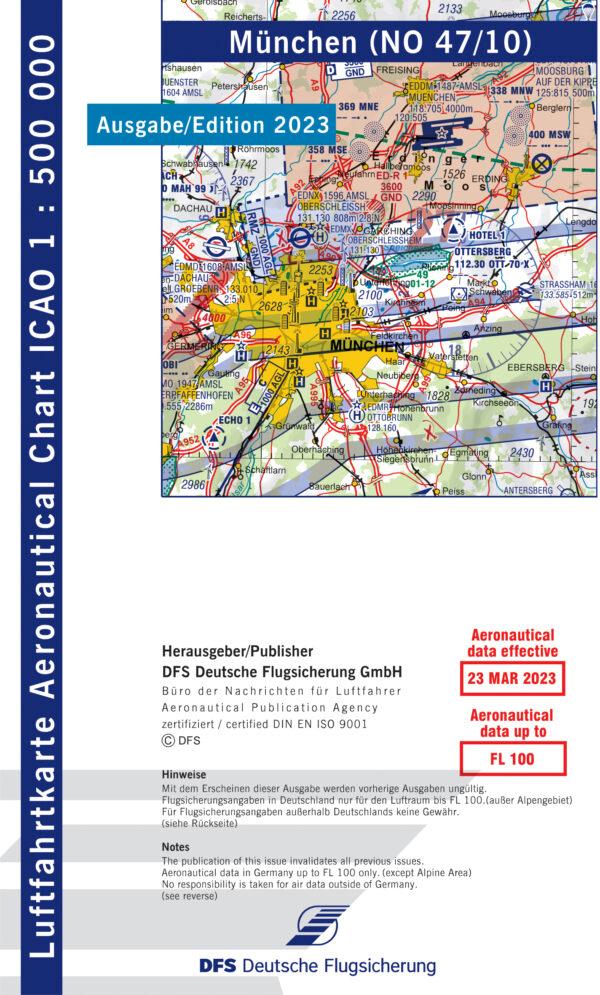 ICAO Karte München 2023