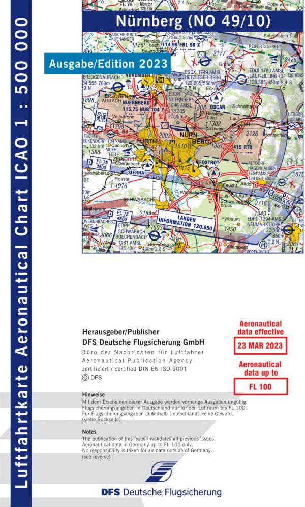 ICAO Karte Nürnberg 2023