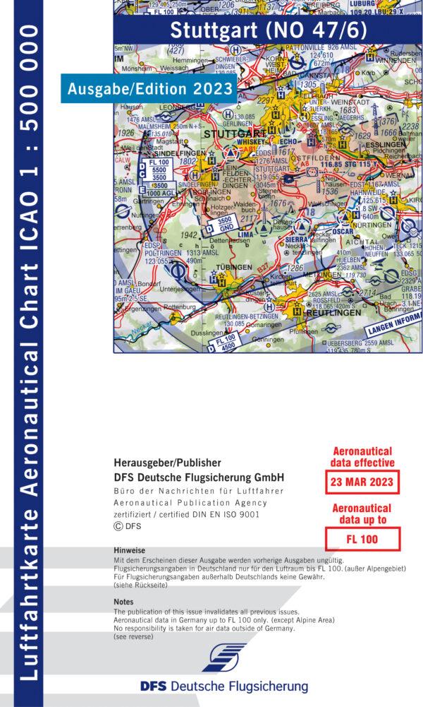 ICAO Karte Stuttgart 2023