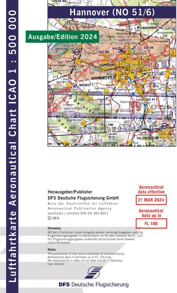ICAO Karte Hannover 2024