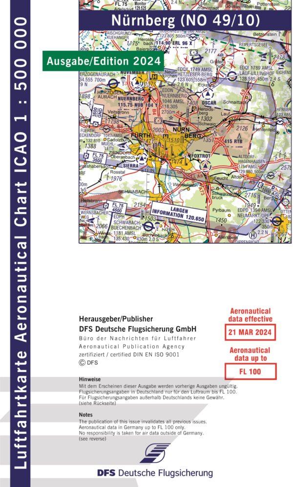 ICAO Karte Nürnberg 2024