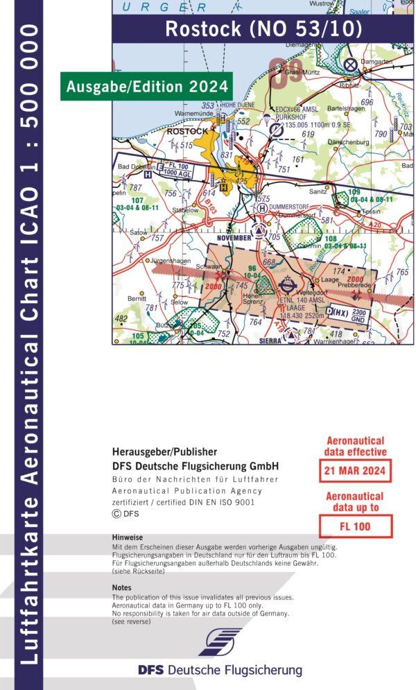 ICAO Karte Rostock 2024